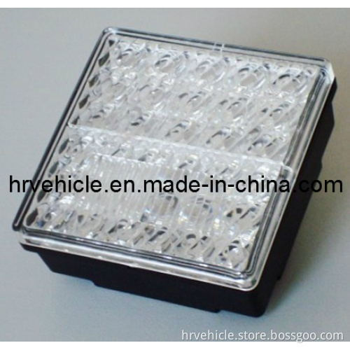 Square LED Rear Fog and Reversing Lamp